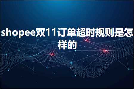 网站付费推广 跨境电商知识:shopee双11订单超时规则是怎样的